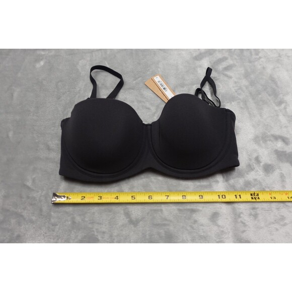 Skims 32C Black Onyx Fits Every Strapless Bra NWT - Picture 2 of 5